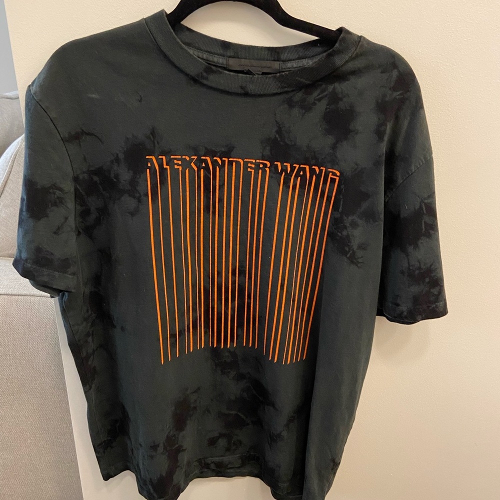 Alexander Wang Tie Dye Barcode Tee